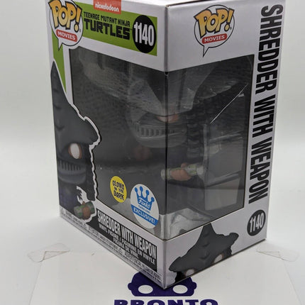 Funko Pop | #1140 Shredder with Weapon | Teenage Mutant Ninja Turtles | Glow