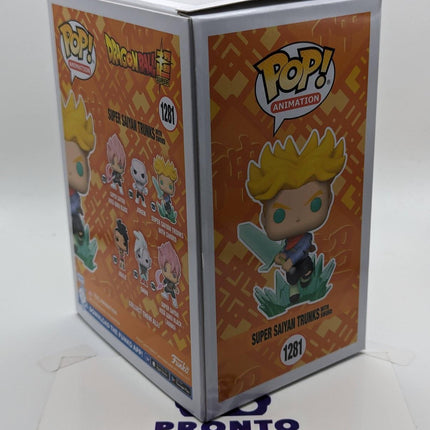 Funko Pop | #1281 Super Saiyan Trunks with Sword | Anime | Dragonball
