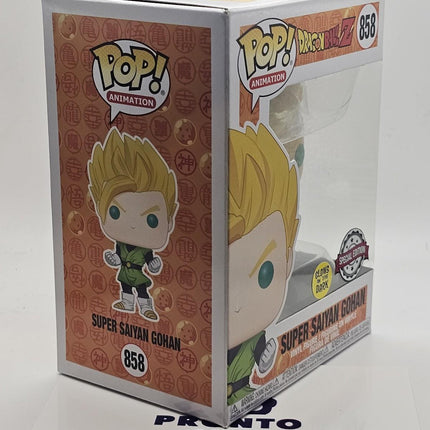 Funko Pop | #858 Super Saiyan Gohan | Animation | Dragonball | Glow | Exclusive
