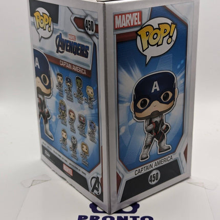 Funko Pop | #450 Captain America  | Dc | Glow