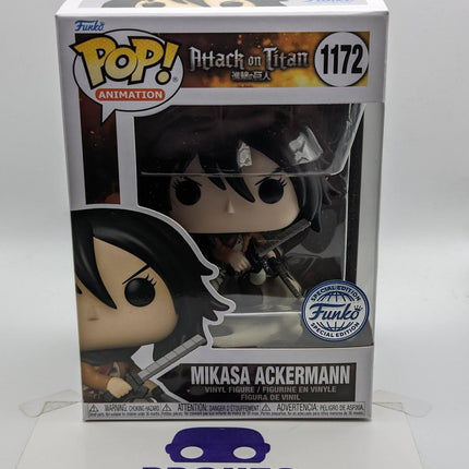 Funko Pop | #1172 Mikasa Ackermann | Attack On Titan