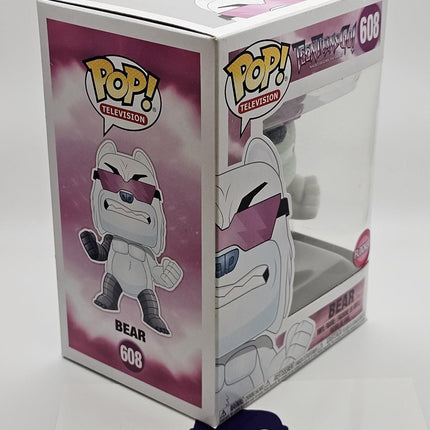 Funko Pop | #608 Bear (The Night Begins To Shine) (Flocked) | Teen Titans Go