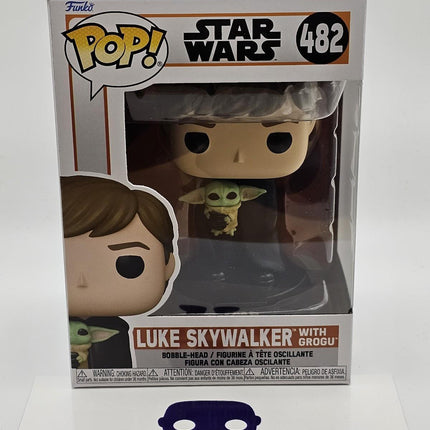 Funko Pop | #482 Luke Skywalker with Grogu | Star Wars
