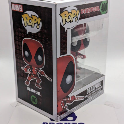 Funko Pop | #400 Deadpool (With Candy Canes) | Marvel