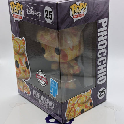 Funko Pop | #25 Pinocchio (Art Series) | Disney Treasures From The Vault