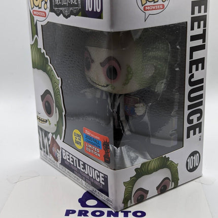 Funko Pop | #1010 Beetlejuice (Handbook) | Beetlejuice | Glow | Exclusive