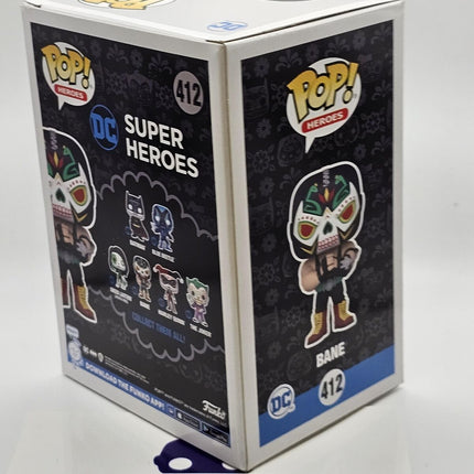 Funko Pop | #412 Bane | Heroes | Glow in the Dark Dia De Los