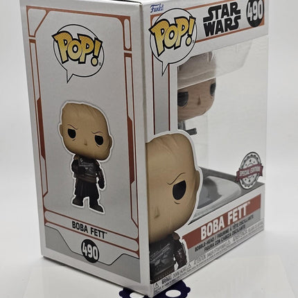 Funko Pop | #490 Boba Fett Unmasked Special Edition | Star Wars