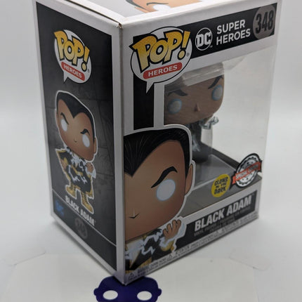 Funko Pop | #348 Black Adam with Energy (Glow in the Dark) POP! | Heroes | Glow