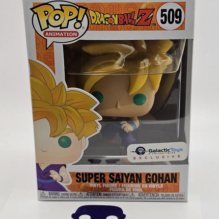 Funko Pop | #509 Super Saiyan Gohan | Anime | Dragonball | Galactic Toys