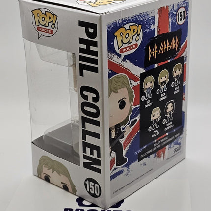 Funko Pop | #150 Phil Collen | Rocks Def Leppard