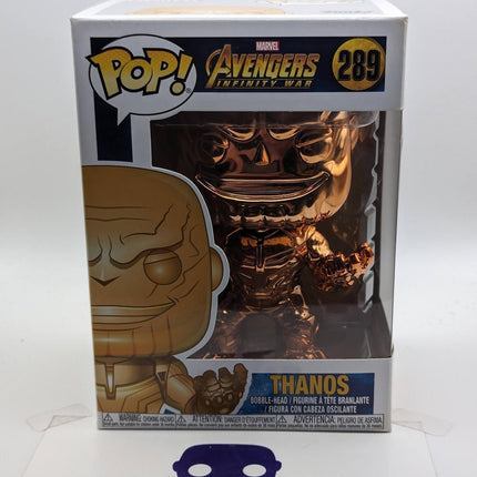Funko Pop | #289 Thanos (Chrome Orange) | Marvel