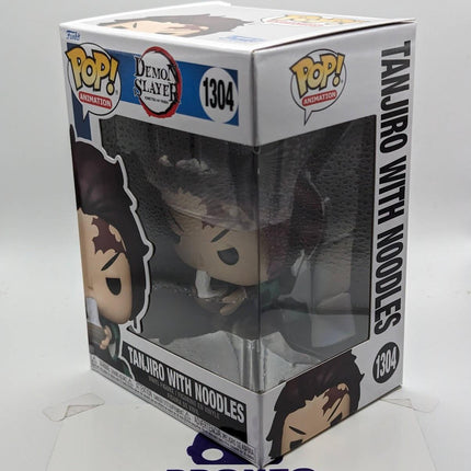 Funko Pop | #1304 Tanjiro With Noodles | Animation | Demon Slayer
