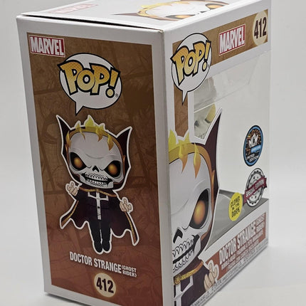 Funko Pop | #412 Doctor Strange (Ghost Rider) | Marvel | Glow | Exclusive