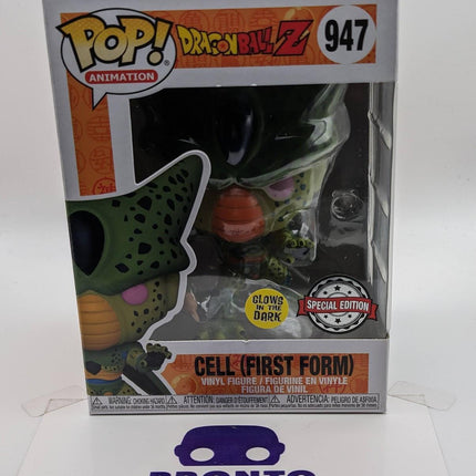 Funko Pop | #947 Cell (First Form) | Anime | Dragonball Z | Glow