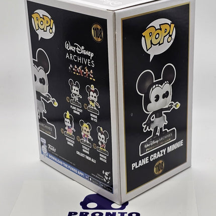 Funko Pop | #1108 Plane Crazy Minnie | Disney Archives