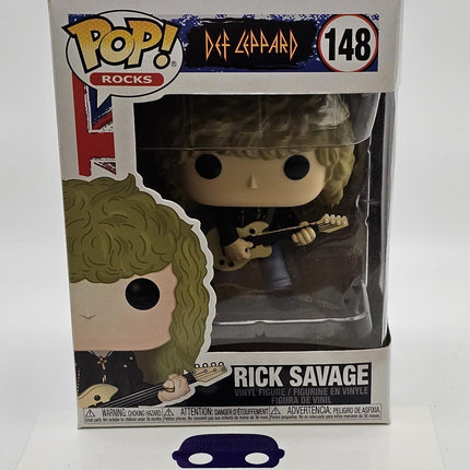 Funko Pop | #148 Rick Savage | Rocks | Def Leppard