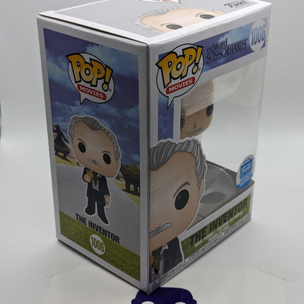 Funko Pop | #1006 The Inventor | Edward Scissorhands | Movies | Exclusive