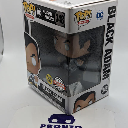 Funko Pop | #348 Black Adam with Energy (Glow in the Dark) POP! | Heroes | Glow