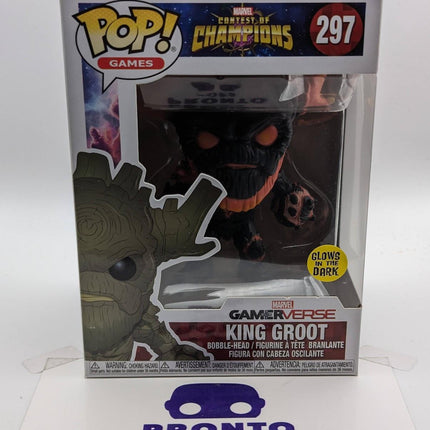Funko Pop | #297 King Groot | Games | Glow