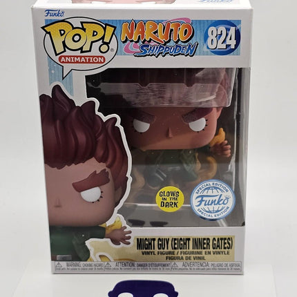 Funko Pop | #824 Might Guy (Eight Inner Gates) | Animation | Glow