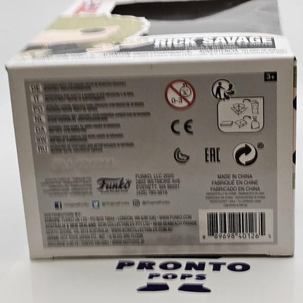 Funko Pop | #148 Rick Savage | Rocks | Def Leppard