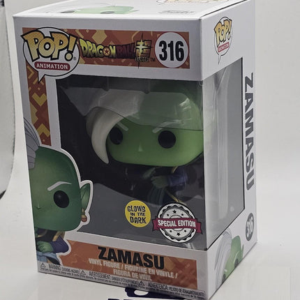 Funko Pop | #316 Zamasu | Animation | Dragonball | Glow | Exclusive