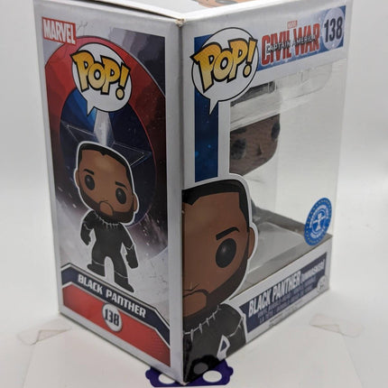 Funko Pop | #138 Black Panther | Marvel | Captain America | Exclusive