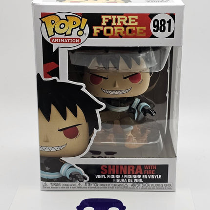 Funko Pop | #981 Shinra with Fire | Anime | Fire Force