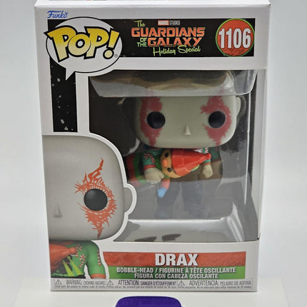 Funko Pop | #1106 Drax | Marvel | Christmas Holiday Special