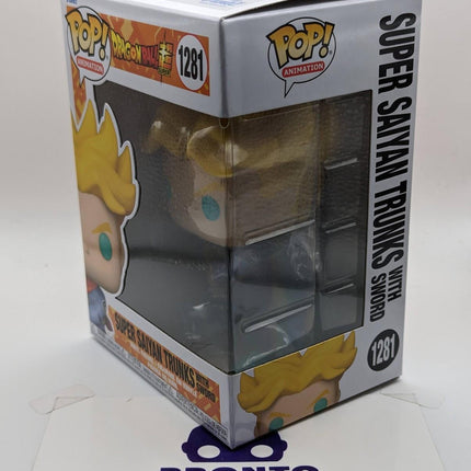 Funko Pop | #1281 Super Saiyan Trunks with Sword | Anime | Dragonball