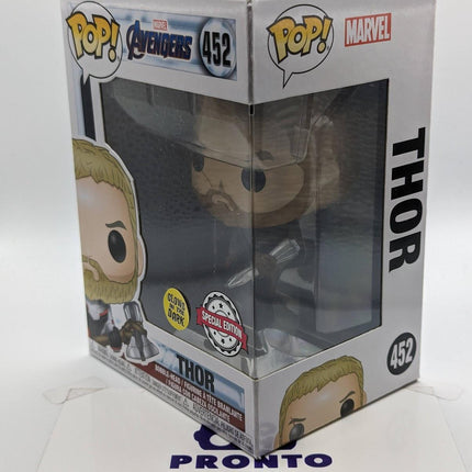 Funko Pop | #452 Thor (Quantum Realm Suit) | Marvel | Avengers | Glow