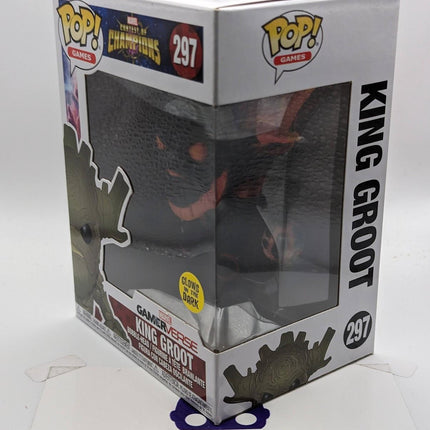 Funko Pop | #297 King Groot | Games | Glow