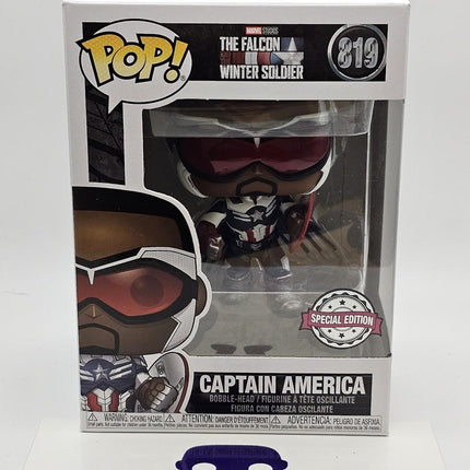 Funko Pop | #819 Captain America | Marvel | Falcon| Exclusive
