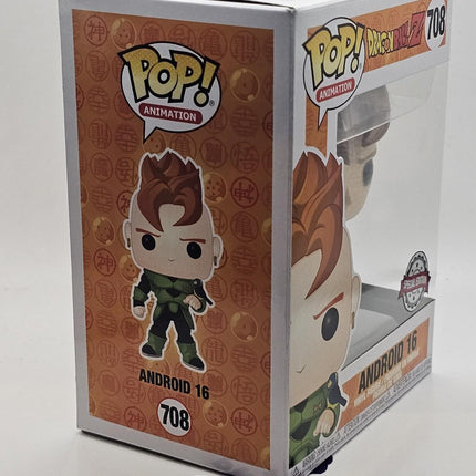 Funko Pop | #708 Android 16 | Animation | Dragonball | Exclusive