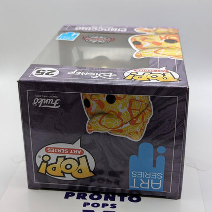 Funko Pop | #25 Pinocchio (Art Series) | Disney Treasures From The Vault