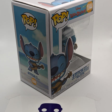 Funko Pop | #1044 Stitch with Ukulele | Diamond Collection | Diamond | Exclusive
