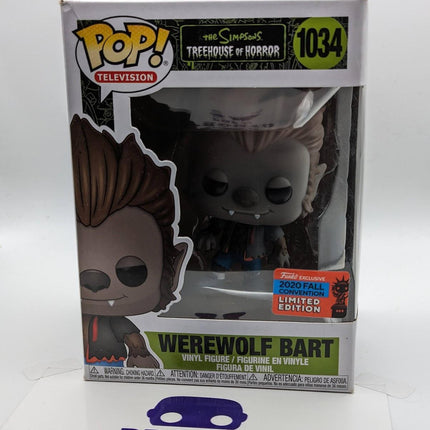 Funko Pop | #1034 Werewolf Bart | The Simpsons | Exclusive