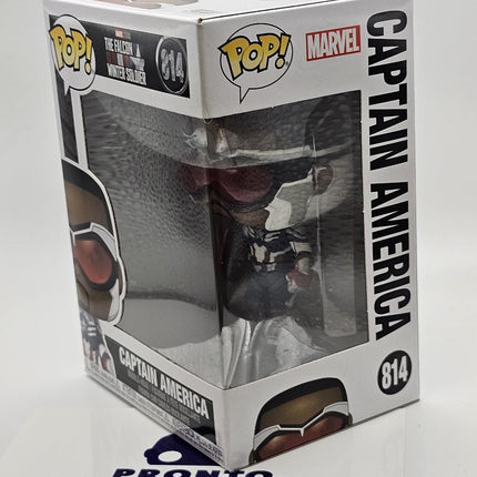 Funko Pop | #814 Captain America | Marvel