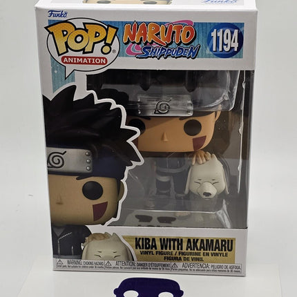 Funko Pop | #1194 Kiba With Akamaru | Animation | Naruto