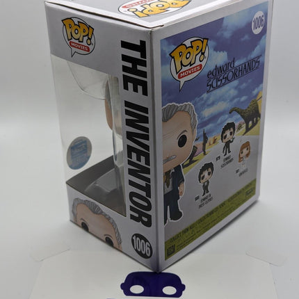 Funko Pop | #1006 The Inventor | Edward Scissorhands | Movies | Exclusive